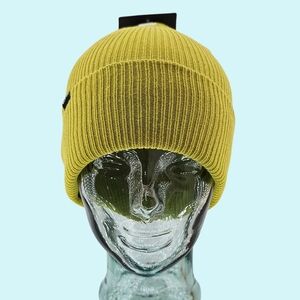 Burton Hat Beanie Sulfur Recycled All Day Long Double Layer Knit Outdoor Winter